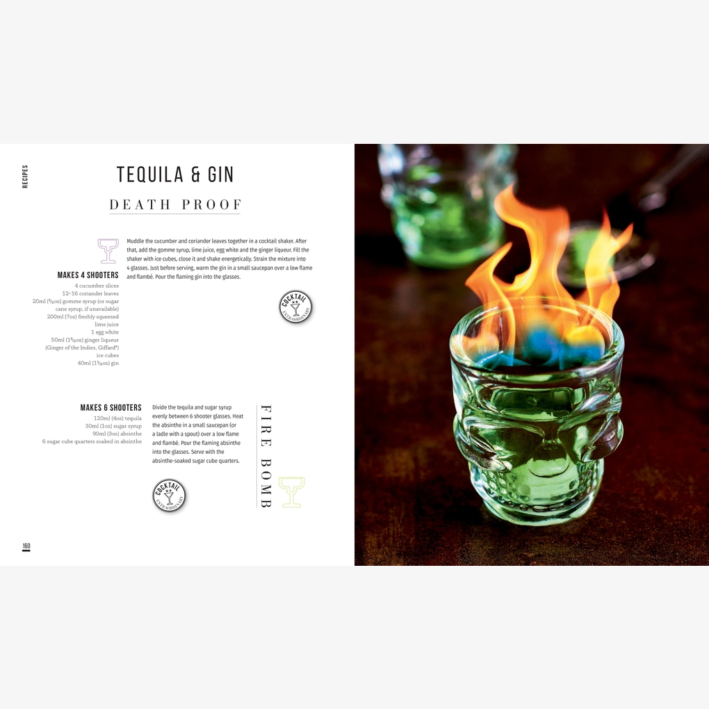 An interior spread on how to make a fire bomb cocktail